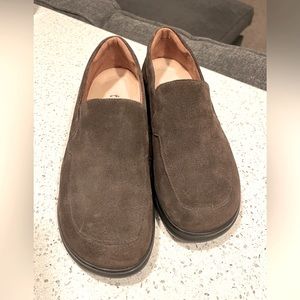 Birkenstock Brown Suede Women's Shoes